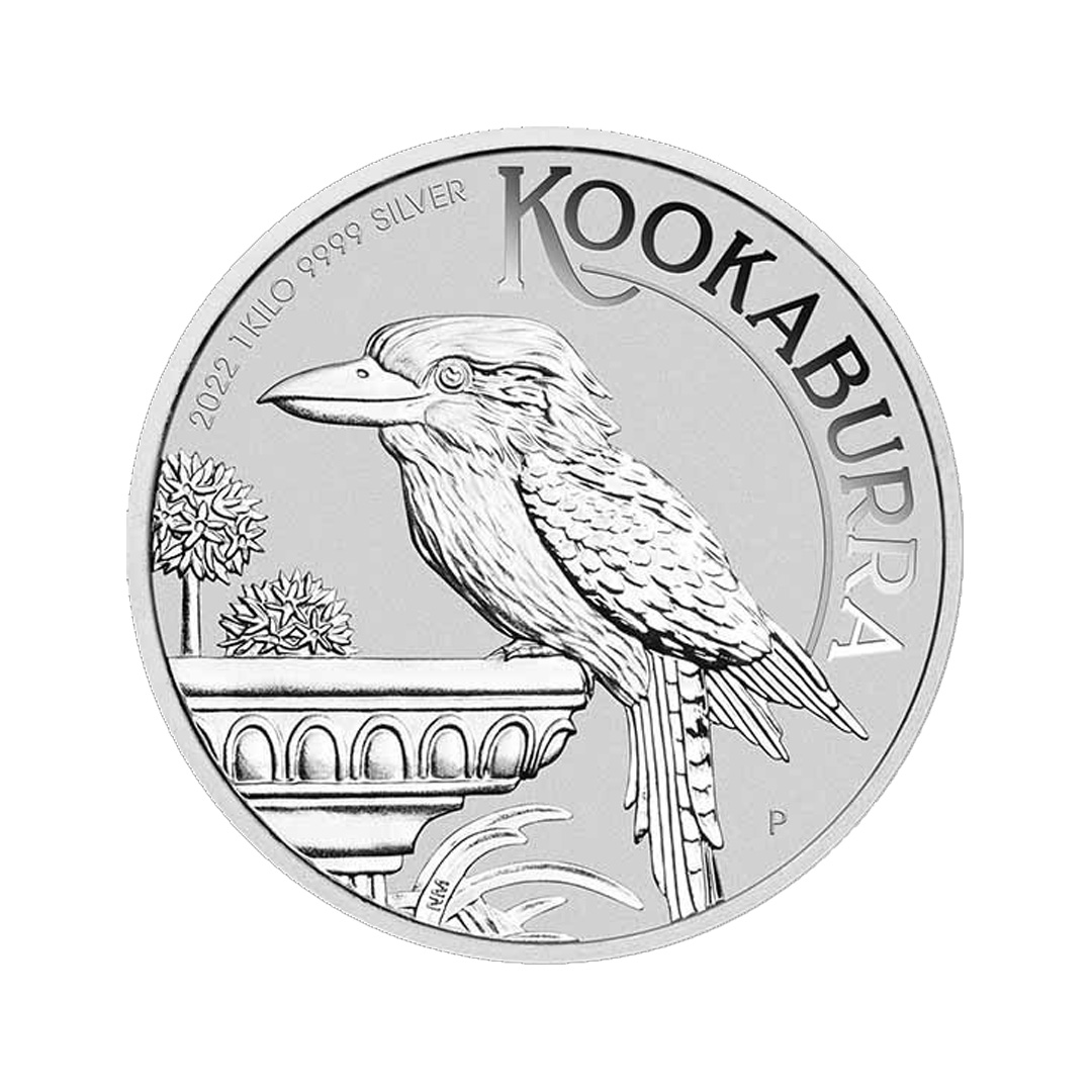 Kookaburra 1000 gram zilveren munt