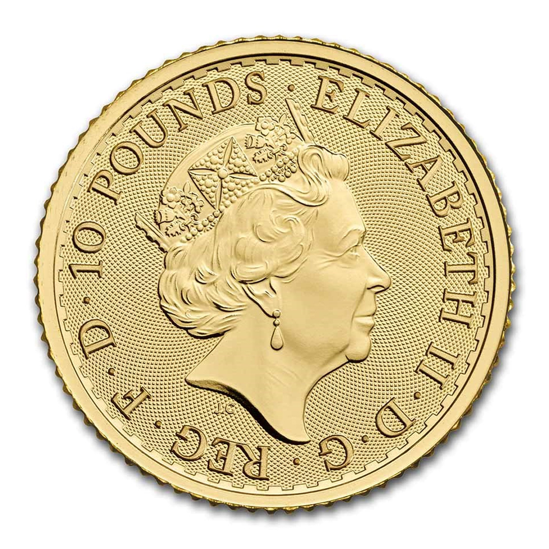 Britannia 1/10 Troy ounce gouden munt