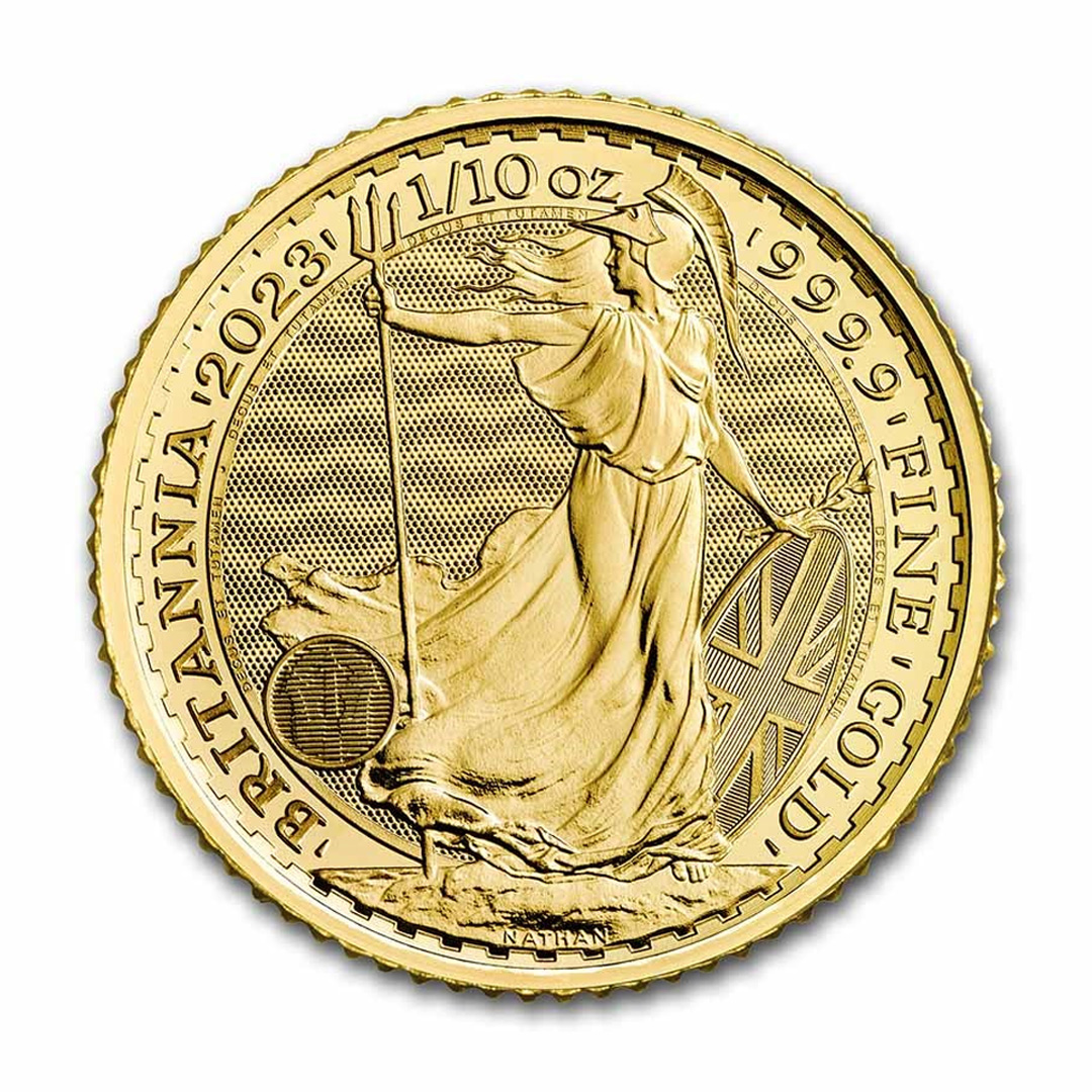 Britannia 1/10 Troy ounce gouden munt