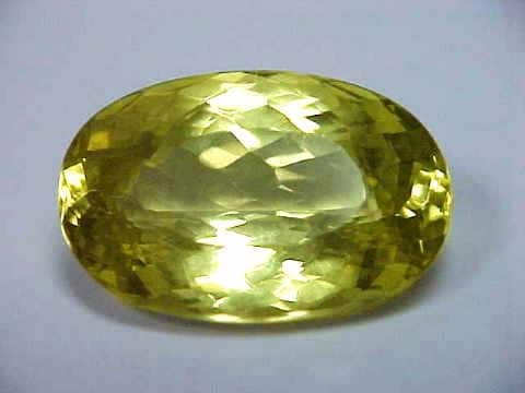 Chrysoberyl geslepen.